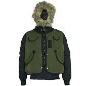 Куртка ( бомбер ) 726 GEAR тактическая демисезонная с жилетом черная (1105864) - ВОЕНТОРГ ТЫЛОВИК