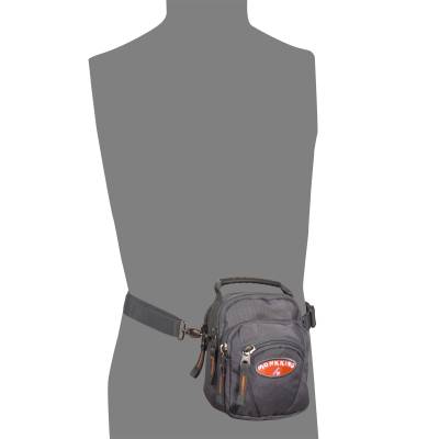 Сумка ( барсетка ) MONKKING поясная G-27 серая (3310136) - HAKKI.RU