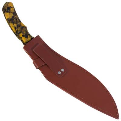Мачете  Nepal туристический А18 в чехле череп (3110001) - HAKKI.RU