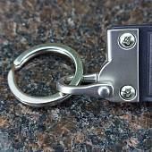 Брелок для ключей МВД России кожаный черный (4402405) - ВОЕНТОРГ ТЫЛОВИК