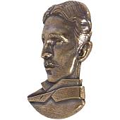 Знак фрачный из серии известные личности - Никола Тесла бронзовый (2302927) - ВОЕНТОРГ ТЫЛОВИК
