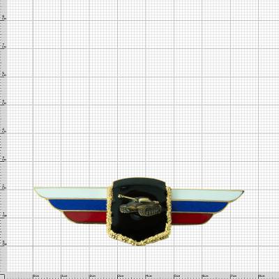 Знак должностной Командующего танковой армией закрутка (2309005) - HAKKI.RU