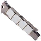 Нож складной Stainless Steel knife белый (3914044)  - ВОЕНТОРГ ТЫЛОВИК