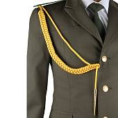 Аксельбант солдатский кадетский золотой (1601022) - ВОЕНТОРГ ТЫЛОВИК