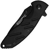 Нож складной BOKER полуавтоматический с клипсой черный (3913099) - ВОЕНТОРГ ТЫЛОВИК