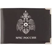 Обложка для удостоверения МЧС России с уголками черная (4203061) - ВОЕНТОРГ ТЫЛОВИК
