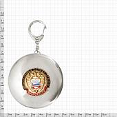 Набор подарочный с символикой ФСО России / Герб ( орел ) РФ ( фляжка 270 мл + стопки 2х30 мл+ стопка складная 1х150 мл + лейка) (4801931) - ВОЕНТОРГ ТЫЛОВИК