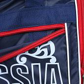 Сумка раздвижная  боковым карманом триколор Россия / Russia  55х35х25 50 л 10м синяя (3310110)  - ВОЕНТОРГ ТЫЛОВИК