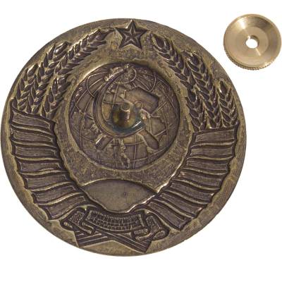 Знак нагрудный Герб СССР закрутка (2301866) - HAKKI.RU