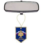 Вымпел мини в авто с вышивкой МЧС России 7х10 синий (4501039) - ВОЕНТОРГ ТЫЛОВИК
