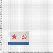 Флаг ВМФ ( Военно-морской флот ) СССР 30х40 (4703995) - ВОЕНТОРГ ТЫЛОВИК