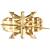 Эмблема ( знак ) петличная ( петлица ) РТВ ВВС России золотистая (2102122) - HAKKI.RU Эмблема ( знак ) петличная ( петлица ) РТВ ВВС России золотистая (2102122) - HAKKI.RU