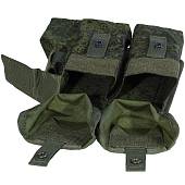 Подсумок под 4 магазина Азимут ( Azimut ) тактический АК-4 системы MOLLE камуфлированный цифра зеленая (3213970) - ВОЕНТОРГ ТЫЛОВИК