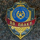 Знак ( жетон ) нагрудный Помощник дежурного по полку (2304027) - ВОЕНТОРГ ТЫЛОВИК