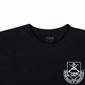 Футболка 726 GEAR мужская Мilitary athletic shooting club черная (1214009) - ВОЕНТОРГ ТЫЛОВИК