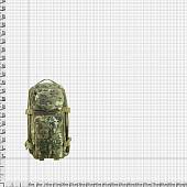 Рюкзак TAC тактический Assault Laser Cut 22х46х30 30 л камуфлированный camo-multi (3306045) - ВОЕНТОРГ ТЫЛОВИК