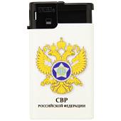 Зажигалка газовая с символикой СВР ( Служба внешней разведки ) России (4403103) - ВОЕНТОРГ ТЫЛОВИК