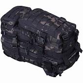 Рюкзак TAC тактический Assault Laser Cut 22х46х30 30 л камуфлированный camo-multi черный (3306037) - ВОЕНТОРГ ТЫЛОВИК
