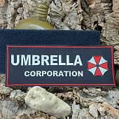Нашивка ( шеврон патч patch ) тактическая Umbrella Табличка вышитая на липучке 24х9,5 черный (2502018) - ВОЕНТОРГ ТЫЛОВИК