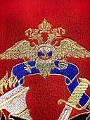 Подушка сувенирная с вышивкой УГОЛОВНЫЙ РОЗЫСК МВД РОССИИ 35х35 см красная (4408998) - ВОЕНТОРГ ТЫЛОВИК