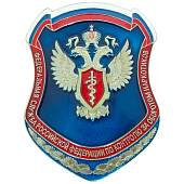 Жетон ( знак накладка ) ФСКН России с кляммером 85 мм нейзильбер (2307011) - ВОЕНТОРГ ТЫЛОВИК