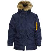 Куртка NORD DENALI аляска HUSKY DENALI REPLICA BLUE / BLUE синяя (1105850) - ВОЕНТОРГ ТЫЛОВИК