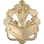 Эмблема ( знак ) петличная ( петлица ) Инженерные войска золотистая (2102091) - ВОЕНТОРГ ТЫЛОВИК
