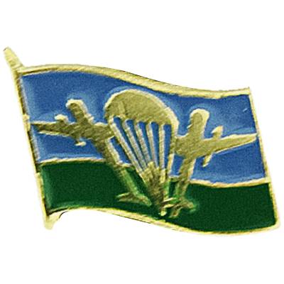 Знак фрачный Флажок ВДВ России на пимсе (2302072) - HAKKI.RU