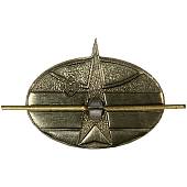 Эмблема ( знак ) петличная ( петлица ) Космических войск защитная (2102088) - ВОЕНТОРГ ТЫЛОВИК