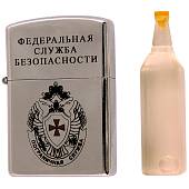 Зажигалка бензиновая с гравировкой Пограничная Служба ФСБ (4403016) - ВОЕНТОРГ ТЫЛОВИК