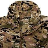 Куртка ( ветровка ) TAC тактическая демисезонная флисовая camo-multi (1105105) - ВОЕНТОРГ ТЫЛОВИК