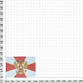 Флаг ВВ МВД России 70х105 (4702979) - ВОЕНТОРГ ТЫЛОВИК