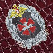 Еженедельник - планинг с символикой ГРУ ГШ ВС РФ недатированный 22-24 56 л золото бордовый (4302194) - ВОЕНТОРГ ТЫЛОВИК