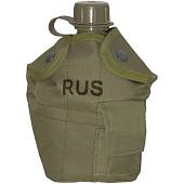 Фляга NATO ( НАТО ) армейская RUS ( фляга+котелок+чехол ) оливковая (3407070) - ВОЕНТОРГ ТЫЛОВИК