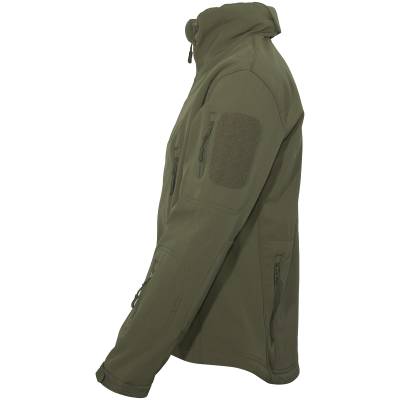 Куртка TAC SoftShell тактическая демисезонная ветровлагозащитная мембрана оливковая (1105103) - HAKKI.RU
