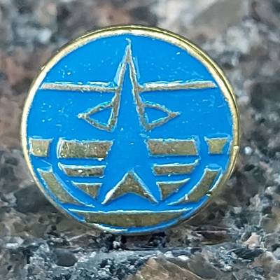 Знак фрачный Эмблема ВКС России на пимсе (2302054) - HAKKI.RU