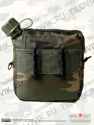 Фляга NATO ( НАТО ) походная с подсумком и ремнём (3407079) - HAKKI.RU