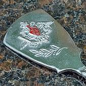 Ложки чайные с символикой МО ( Министерство обороны ) России набор 6 штук (4604011) - ВОЕНТОРГ ТЫЛОВИК