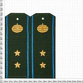 Погоны ВКО на офисную форму Прапорщик с эмблемой рип-стоп машинная вышивка пластик (2202987) - ВОЕНТОРГ ТЫЛОВИК