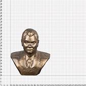 Бюст ( скульптура ) С.К. Шойгу настольный 15 см бронзовый (4904967) - ВОЕНТОРГ ТЫЛОВИК