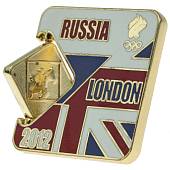 Значок ( знак ) олимпийский Лондон / London 2012 команда России Конный спорт / Equestrain коллекционный на пимсе (2308019) - ВОЕНТОРГ ТЫЛОВИК