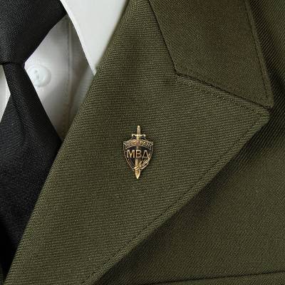 Знак фрачный Ветеран МВД России (2302091) - HAKKI.RU