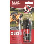 Средство самообороны ( газовый баллончик ) ТехКрим Anti-dog Факел от агрессивных и диких животных аэрозольный 65 мл (3102029) - ВОЕНТОРГ ТЫЛОВИК
