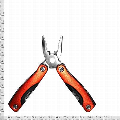Инструмент многофункциональный ( Multi Tool )  9 инструментов оранжевый (3304991) - HAKKI.RU