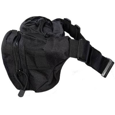 Сумка TAC поясная тактическая MОLLE черная (3310820) - HAKKI.RU