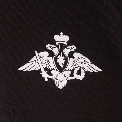 Футболка с символикой Вооруженные силы черная (1208060) - HAKKI.RU