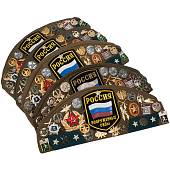 Пилотка военная СА ВС СССР сувенирная со звездой и значками оригинал хаки (1405995) - ВОЕНТОРГ ТЫЛОВИК