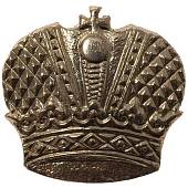 Эмблема ( знак ) петличная ( петлица ) Казачья ( шапка Мономаха ) золотистая (2102187) - ВОЕНТОРГ ТЫЛОВИК