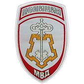 Нашивка ( шеврон ) на рукав Полиция ВОХР жаккардовая серо-голубая (2503230) - ВОЕНТОРГ ТЫЛОВИК