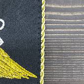 Вымпел с вышивкой ВМФ России малый 15х20 черный (4502071) - ВОЕНТОРГ ТЫЛОВИК
